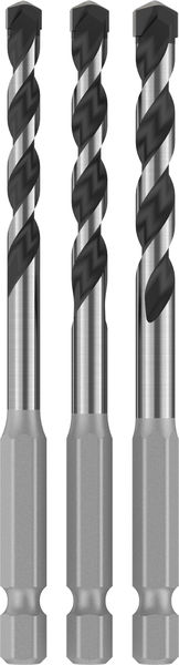 Produktbild, bohrer, spiralbohrer, metall, 3er-set, flötenlänge