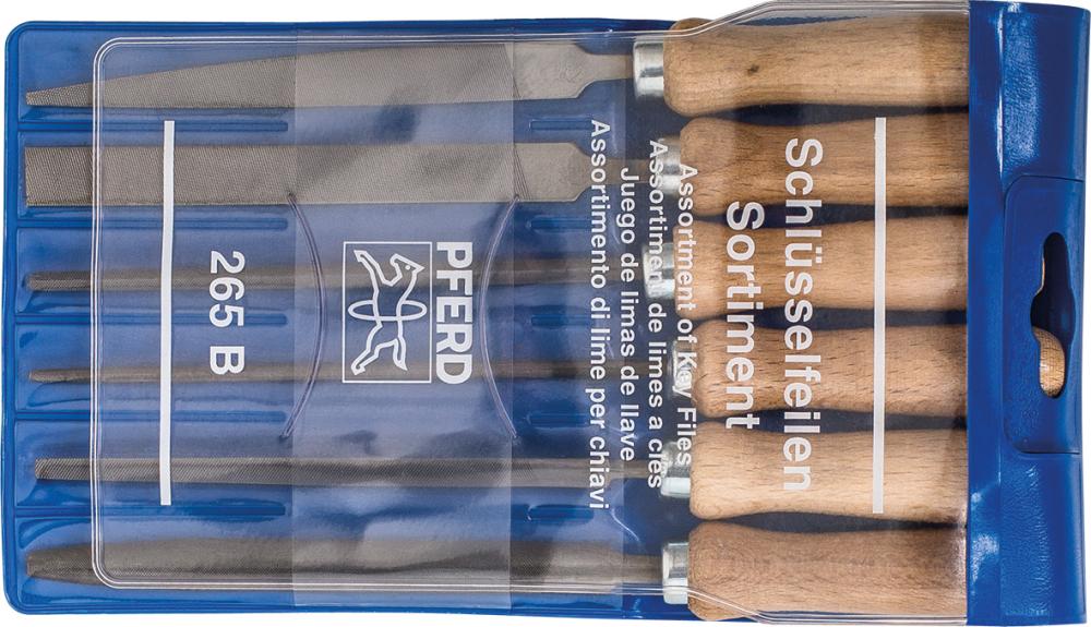 Schlüsselfeilen-Satz PFERD 11706100 100mm Hieb 2 6-teilig