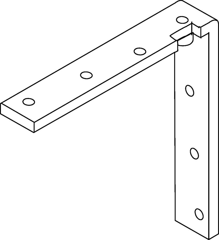 Strichzeichnung, Klammer
