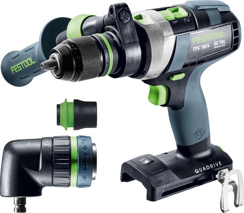 Produktbild Akku-Schlagbohrschrauber QUADRIVE TPC 18/4 I-Basic-Set
