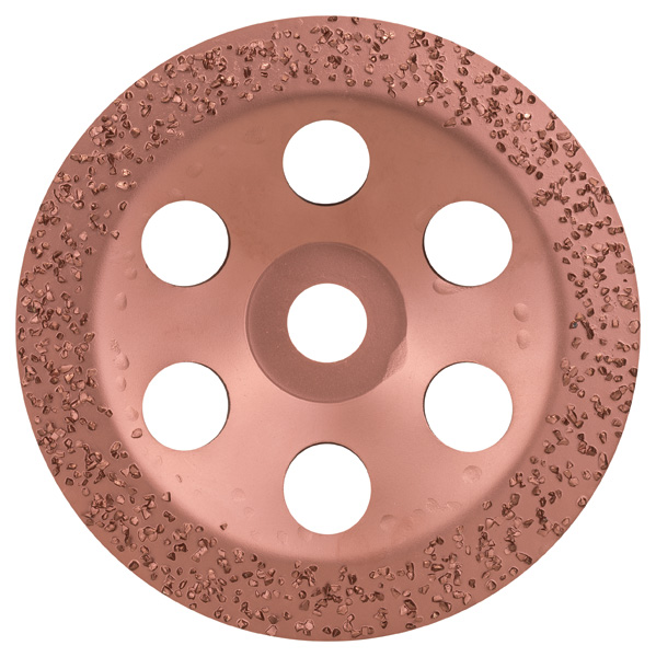 Bosch Carbide-Schleifköpfe, 180 mm, Feinheitsgrad grob, Scheibenform flach