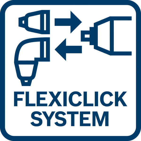Symbol, flexi, click, system, adapter, connector