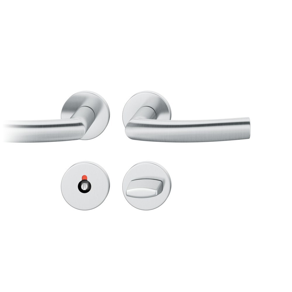 FSB Drückergarnitur mit Rosetten 72 1107, rund, mit Nocken, VK 8, AGL3, Edelstahl