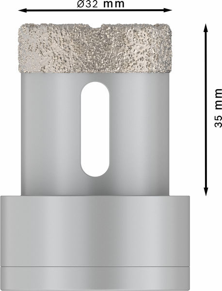 Bosch PRO Core Cutter dry X-Lock, 32 x 35 mm