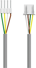 Kabel, Kabelschirm, Verbindungskabel, Mehrstrangkabel, Steckverbinder