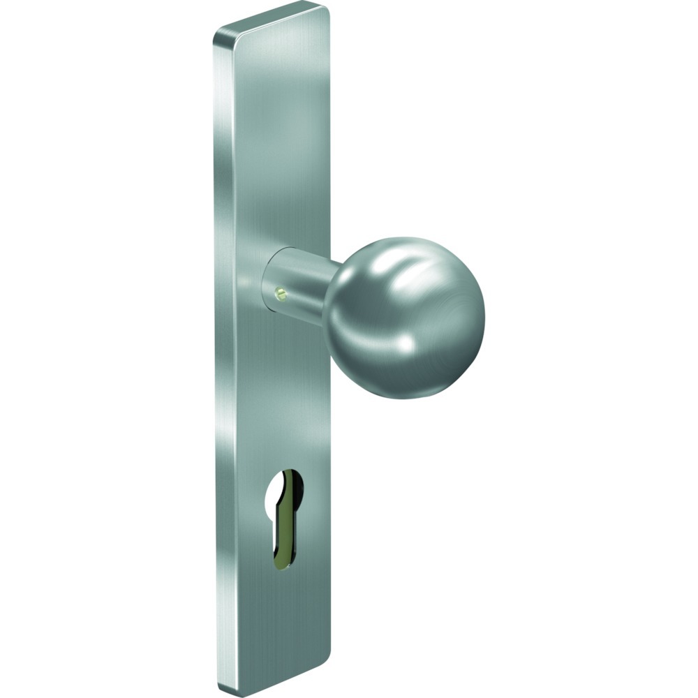 OGRO Knopf auf Langschild 7010 3548, Edelstahl