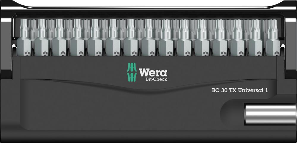 WERA Bit-Satz  Bit-Check 30 TX Universal 1