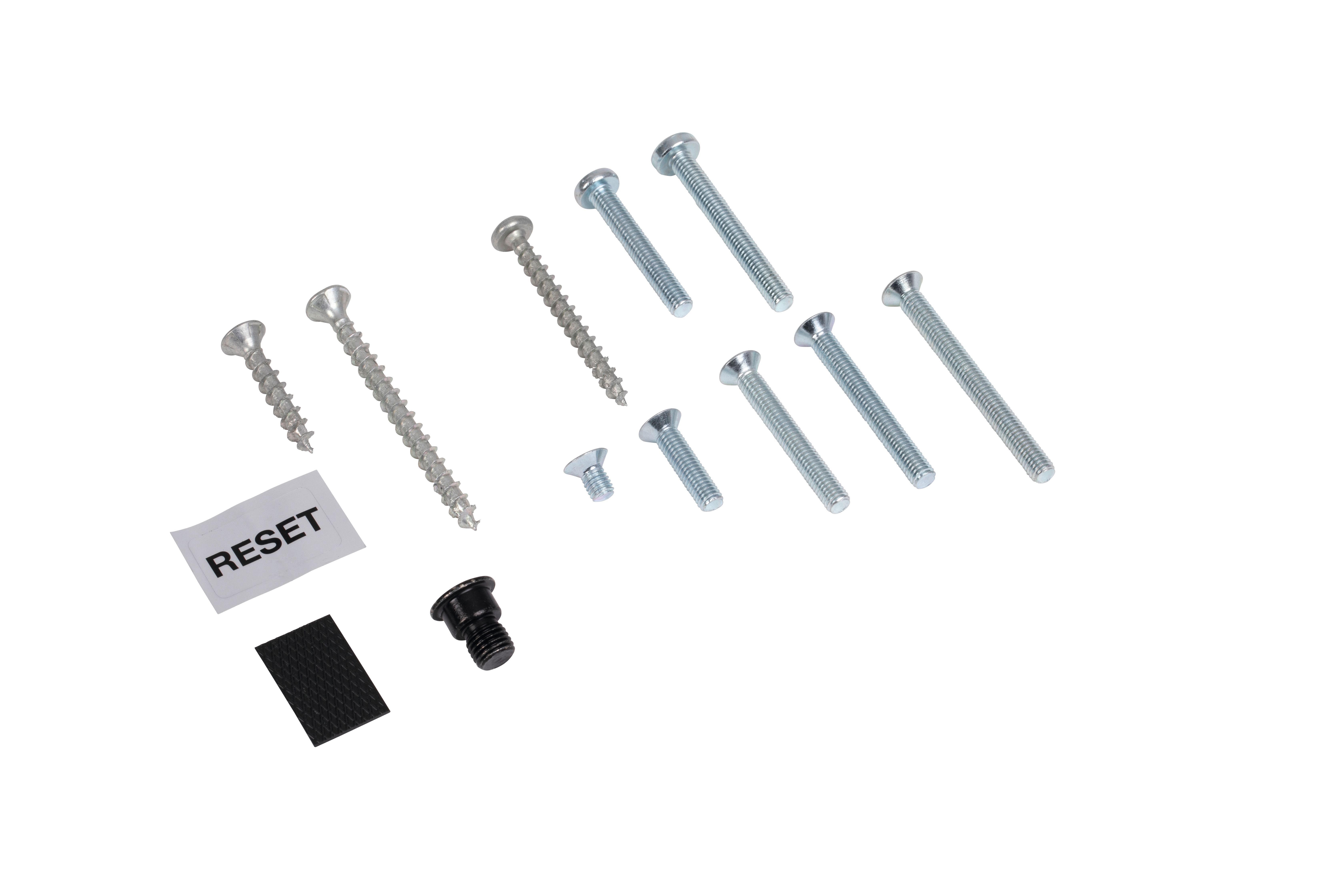 Schrauben, Elektriker-Hardware, Set, Reset-Klebezettel, Klebepad