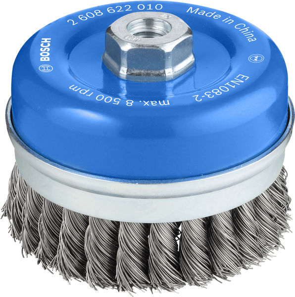 Bosch PRO Metal heavy Topfbürste, 100 x 0,5 mm, Gewinde