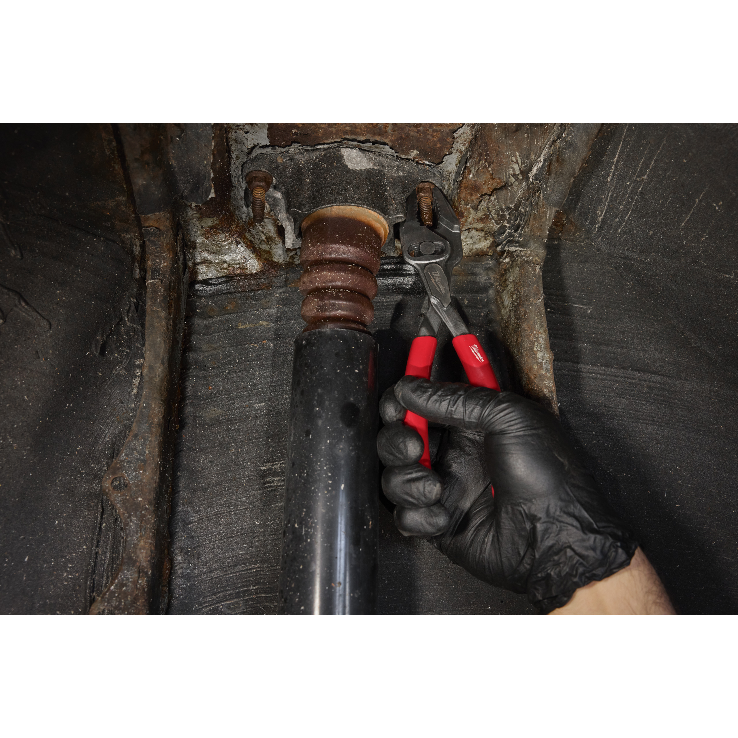 Milwaukee 200 mm Front-Seitengreifzange