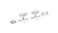 Set Doppelrollenwagen GEZE Rollan 40 NT, Kunststoff