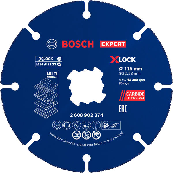 Produktbild, saw blade, kreisblech, carbid, durchmesser 115 mm, mehrschichtig
