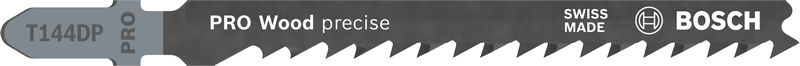 Bosch PRO Wood precise T144DP Stichsägeblatt, 100 mm