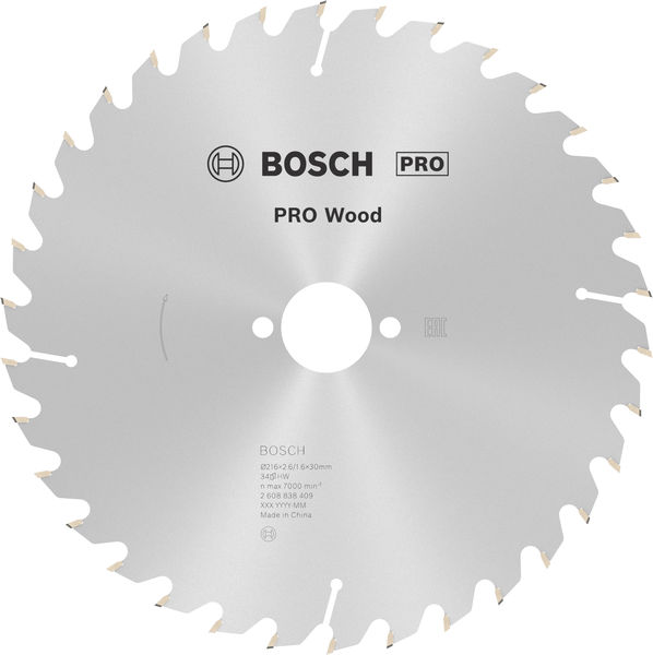 Bosch PRO Wood Kreissägeblatt