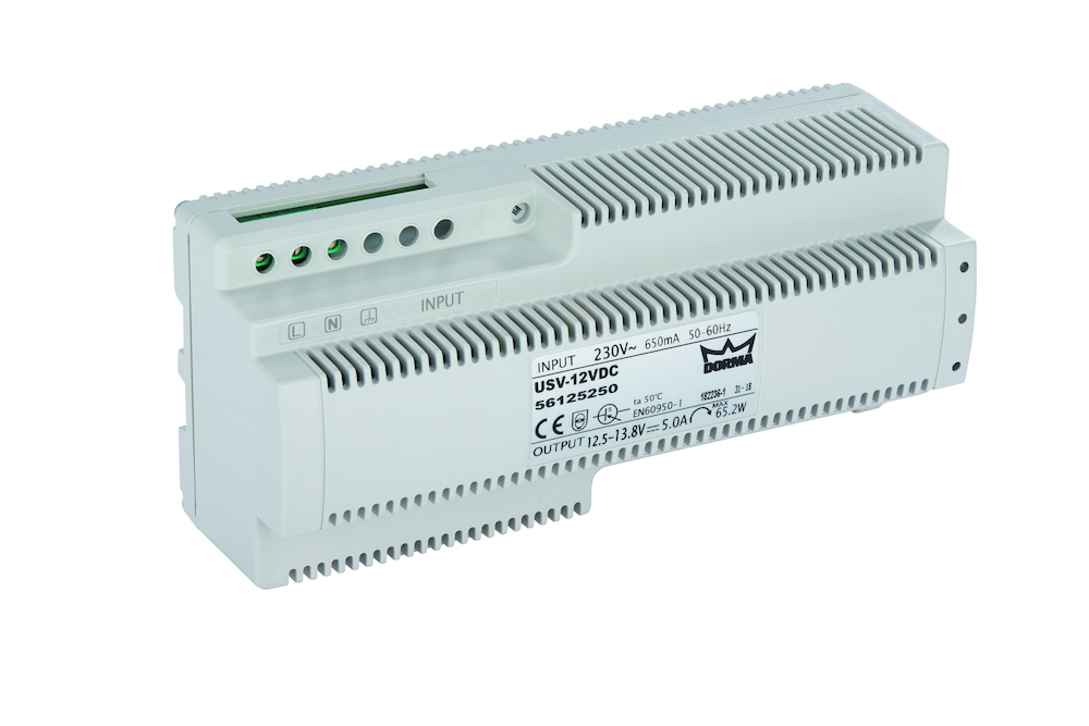 LED-Controller, DIN-rail, 12V-DC, Eingangs-Ausgang, modulare Schale