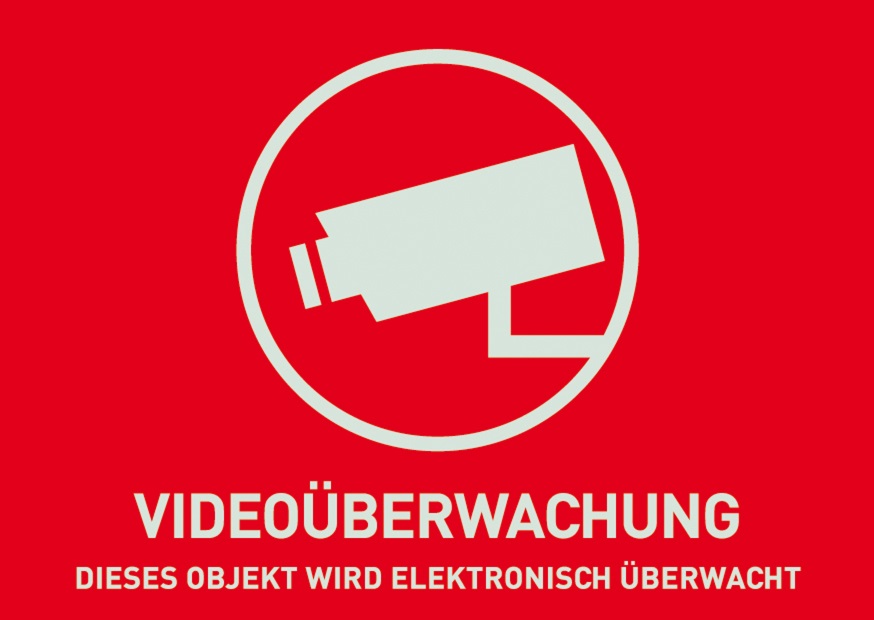Artikelhauptbild ABUS Warnaufkleber  "Videoüberwachung"