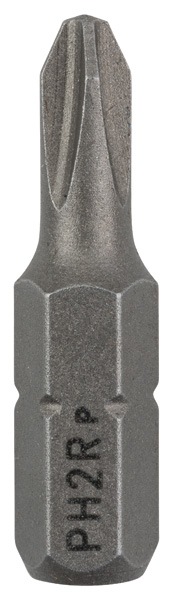 Bosch Schrauberbit Extra-Hart Reduziert PH2R, 25 mm, 25er-Pack