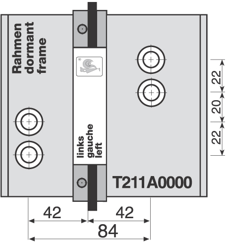 Dr. Hahn Bohrlehre T211A0000 für Serie 60 AT