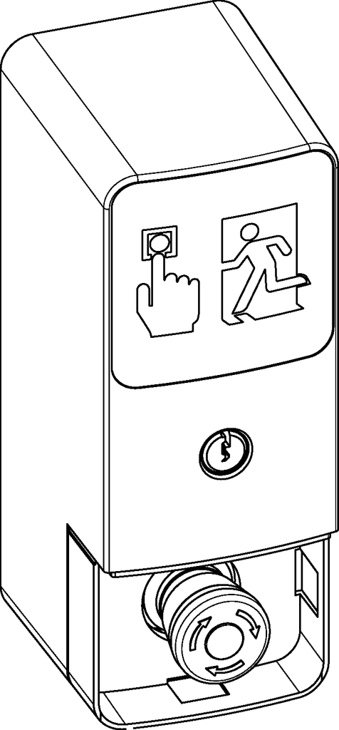 Strichzeichnung, Elektrisches Gerät