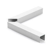 Eckwinkelabdeckung GEZE OL 320, Aluminium