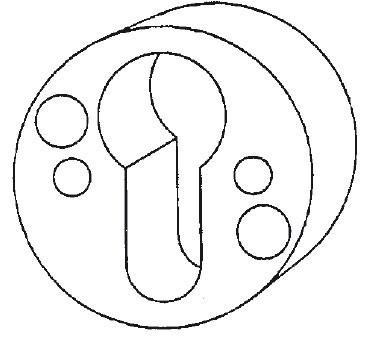 ABUS Distanzscheibe für  Panzerriegel ABUS Distanzscheibe für  Panzerriegel