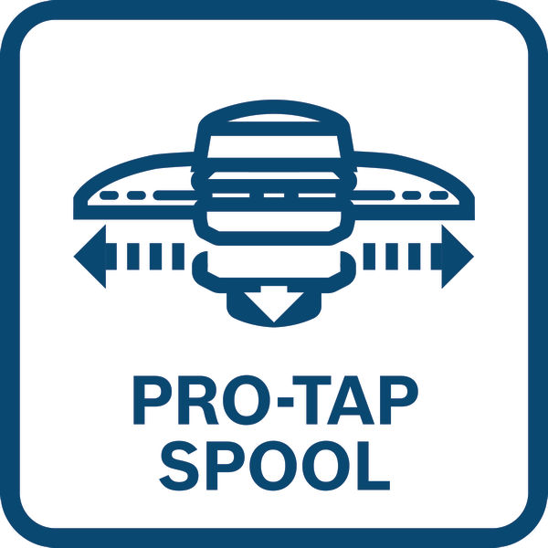 Symbol, Pro-Tap, Spule, Anschluss, Schlauch, Werkzeug