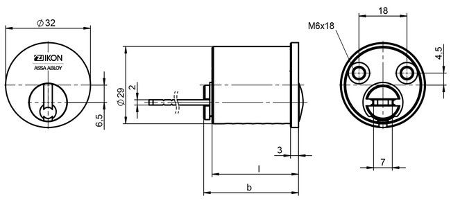 IKON SK& Rundzylinder Z063